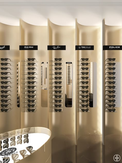 Multi Brand Store Design, Optical Store, Optic Store Design, Optical Store Design, Optical Counter Design, Optical Shop Interior Design, Eyewear Retail Design, Eyewear Store Design Optical Shop, Luxury Optical Store