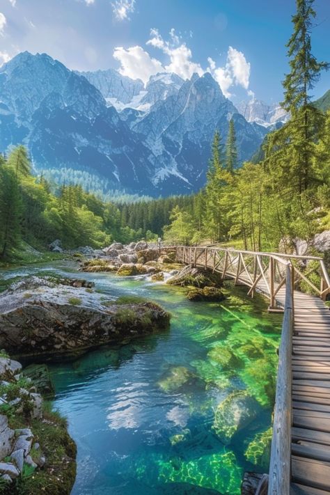 Experience Nature's Beauty in Triglav National Park✨ Explore the scenic landscapes of Triglav National Park in Slovenia. Hike through alpine meadows, glacial valleys, and pristine lakes in this hidden gem of Europe. 🌿🏞️ #TriglavNationalPark #SloveniaTravel #HiddenGems #NatureLovers Island Scenery, Triglav National Park, Slovenia Travel, Raja Ampat, Alpine Meadow, Travel Inspiration Destinations, Coral Reefs, Beautiful Scenery Nature, Crystal Clear Water