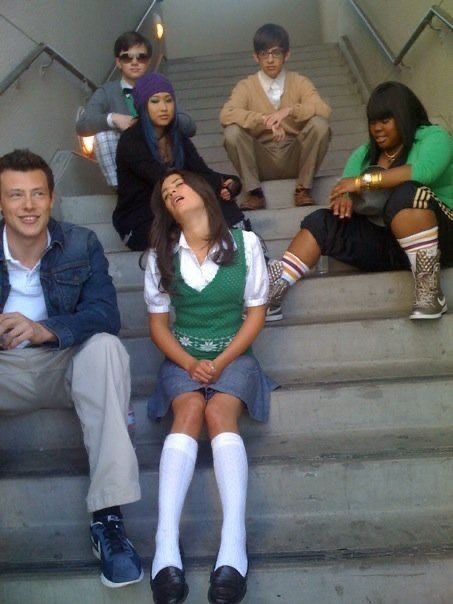 Glee Season 1, Rachel And Finn, Harry Shum Jr, Finn Hudson, Brenda Song, Glee Club, Rachel Berry, Cory Monteith, Chris Colfer