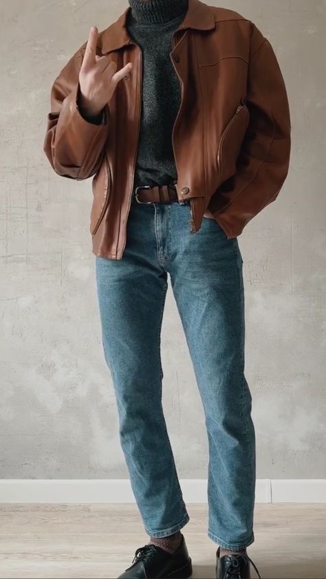 Church Outfit Men, Blue Jeans Outfit Men, Jeans Outfit Men, Blue Jean Outfits, Aesthetic Outfits Men, Cold Outfits, Street Style Outfits Men, Stylish Boys, Outfit Inspiration Fall