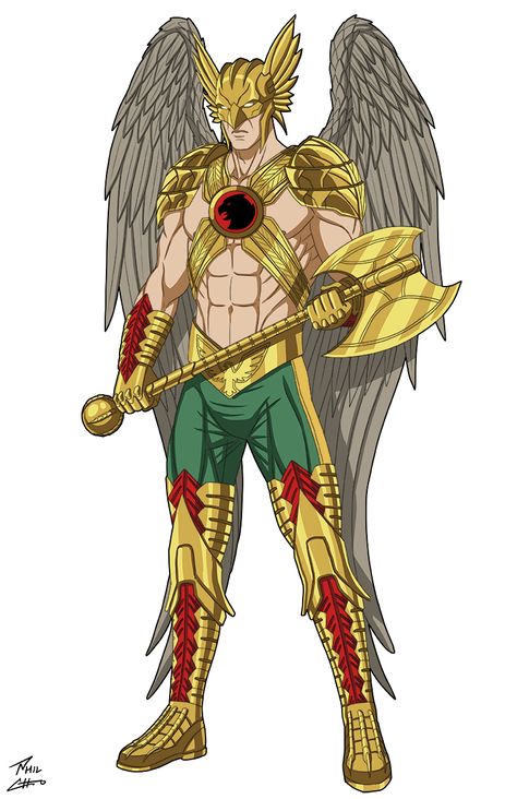 Hawkman commission by phil-cho on DeviantArt Hawkman Art, Superhero Art Projects, Phil Cho, Dc Comics Collection, Dc Comics Series, Univers Dc, Dc Comics Artwork, Superhero Characters, Dc Comics Characters