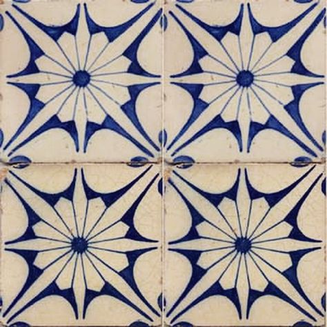 Sarah Blank on Instagram: “19th century blue and white tile. Focal point for a #kitchen or #bath.” Hydraulic Tiles, Interior Tiles, Victorian Tiles, Antique Tiles, Hand Painted Tiles, Tile Inspiration, House Tiles, Tile Pattern, Beautiful Tile