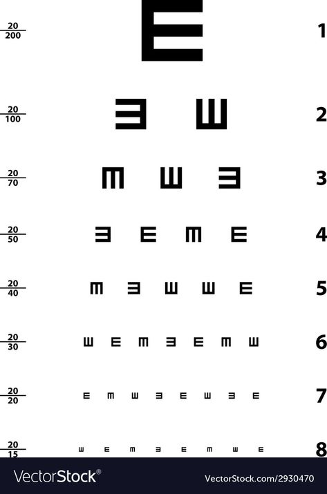 Eye Testing Images, Eye Chart Printable, Eye Exam Chart, Snellen Chart, Eye Test Chart, Eye Chart, Eye Exercises, Eye Test, Vision Eye