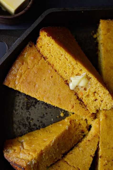 Protein Sweet Potato, Smashed Sweet Potatoes, Sweet Potato Puree, Sweet Potato Cornbread, Sweet Potato Skillet, Healthy Bread Recipes, Scratch Recipes, Cornbread Mix, Potato Puree