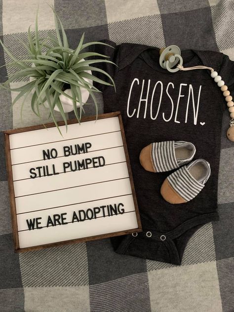 Adoption Reveal Ideas, We’re Adopting Pictures, Adoption Scrapbook Ideas, We’re Adopting, Funny Adoption Announcement, Adoption Signs For Pictures, Hoping To Adopt Announcement, Disney Adoption Announcement, Foster Parents Announcement