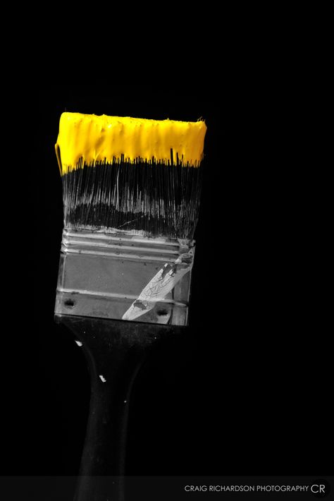 Day 23 - Painting the Nursery... Color Splash Photography, Splash Photography, Foto Art, Negroni, Yellow Aesthetic, Yellow Painting, Colour Board, Shoot Inspiration, Yellow And Black