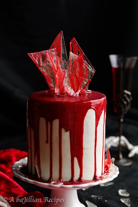 Bloody Red Velvet Cake - A baJillian Recipes