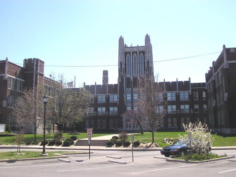 Kentucky Aesthetic, High School In America, High School Credits, High School Pictures, Building Aesthetic, Aol Mail, Public High School, University Of Louisville, Sims Building