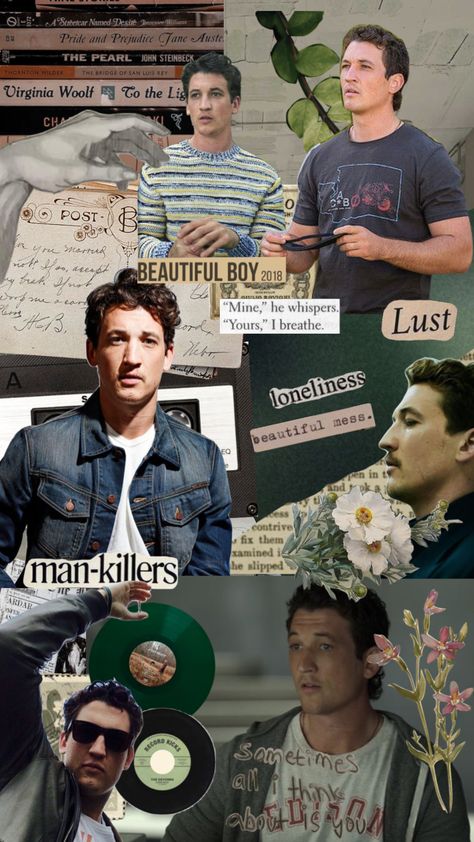 #milesteller #spiderhead Miles Teller Spiderhead, A Streetcar Named Desire, John Steinbeck, Miles Teller, Aesthetic Collage, Pride And Prejudice, Cutie Patootie, Celebrity Crush, Actors