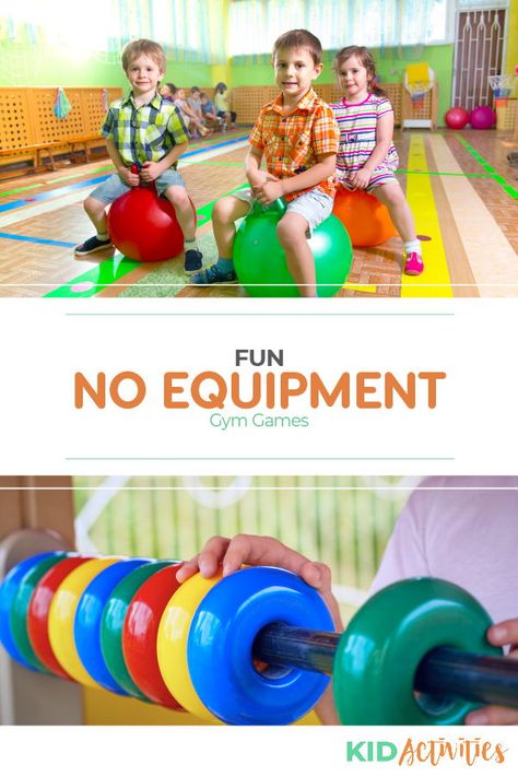 No equipment, no problem. These fun games can be played without any additional resources. #KidActivities #KidGames #ActivitiesForKids #FunForKids #IdeasForKids No Equipment Pe Games, Pe Games No Equipment, Fun Pe Games, Outside Games For Kids, Recess Games, Gym Games For Kids, Camp Games, Pe Activities, Outside Games