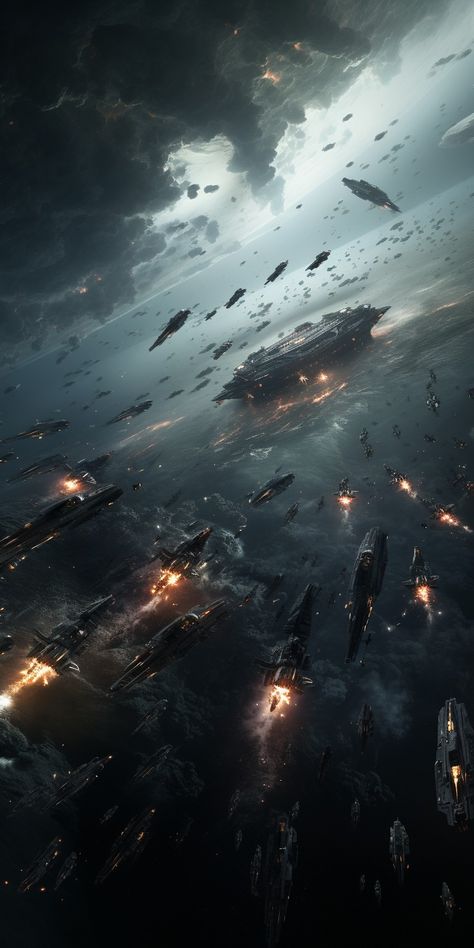 Stellaris Ships, Star Wars Spaceships Concept Art, Stellaris Art, Galaxy Artwork, Space Fleet, Space Ship Concept Art, Space Phone Wallpaper, Starship Concept, Space Battles