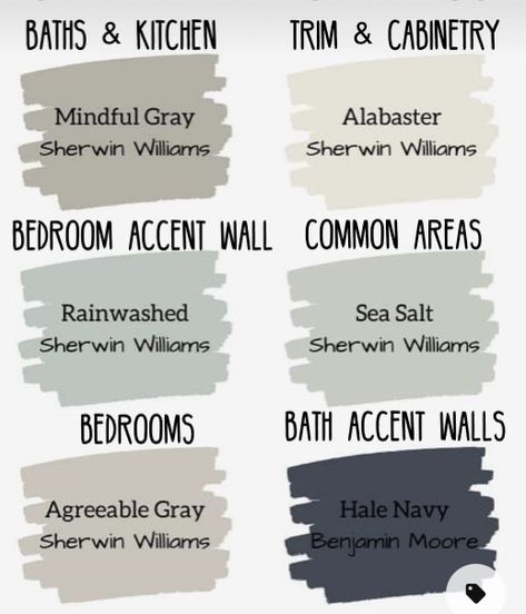 Apartment Color Schemes Neutral, Tranquil Colors For Bedroom, Color Schemes For Whole House, Full Home Color Scheme, Open Layout Paint Ideas, Complimenting Paint Colors, Cozy Paint Colors Sherwin Williams, Colors That Pair With Agreeable Gray, Whole House Paint Scheme 2023 Sherwin Williams