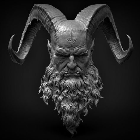 3d Karakter, Devil Mask, Digital Sculpture, Weta Workshop, Names Ideas, Monster Concept Art, Demon Art, Creature Concept, Monster Art