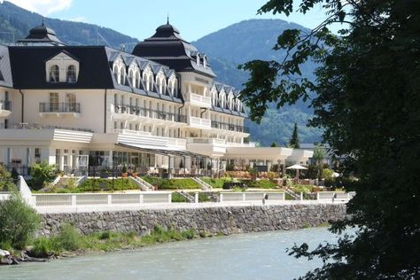 Image courtesy Grand Hotel Lienz Lienz Austria, Zell Am See Austria, Green Lake Austria, Austria Hotel Mountain, Linz Austria, Travel Austria, Vacation Pics, The Sound Of Music, Vacation Pictures