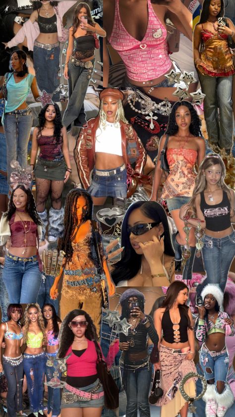 Latina Outfits Summer, Timbs Outfits, Y2k Party Outfit, Street Style Outfits Casual, 2000s Fashion Trends, 90s Inspired Outfits, Bratz Inspired Outfits, Outfit Inspo Casual, 2000s Fashion Outfits