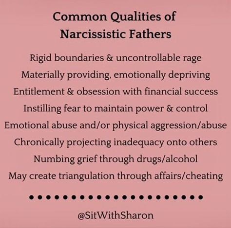 Narcissistic Fathers, Narcissistic Father, Changing Thoughts, Narcissism Quotes, Narcissism Relationships, Mental Health Facts, Narcissistic People, Narcissistic Parent, Narcissistic Behavior