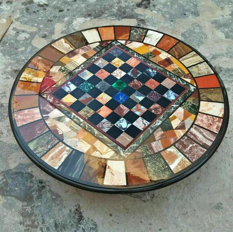 Chess board table