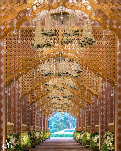 Wedding Entrance Decoration, Wedding Decor Trends, Wedding Walkway, Event Entrance, Entrance Decoration, Wedding Stage Decor, Wedding Reception Backdrop, Wedding Decor Photos, Wedding Entrance Decor