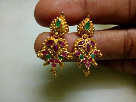 My gold earrings#ruby stone and gold earrings
#goldearrings
#rubyearrings
https://youtu.be/6wY0b9Wj9Nw Gold Zumaka, Ear Tops, Mangalsutra Design, Black Beads Mangalsutra, Colorful Rangoli, Black Beads Mangalsutra Design, Indian Dessert, Colorful Rangoli Designs, Gold Jewelry Stores