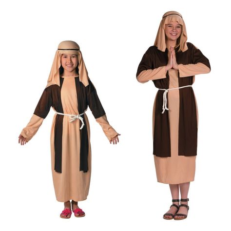 Nativity Program, Shepherd Costume, Theater Props, Biblical Costumes, Nativity Costumes, Bible Heroes, Christmas Pageant, Play Outfit, Closet Wishlist