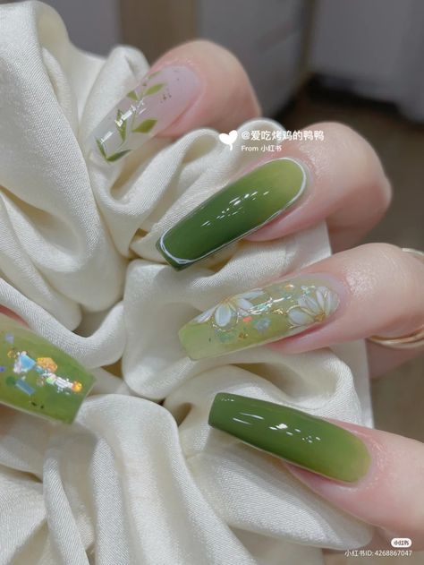 Summer Spring Nails, Fake Nail Tips, Nails Design Ideas, Asian Nails, Grunge Nails, Blush Nails, Pretty Gel Nails, Really Cute Nails, Best Nail Art Designs