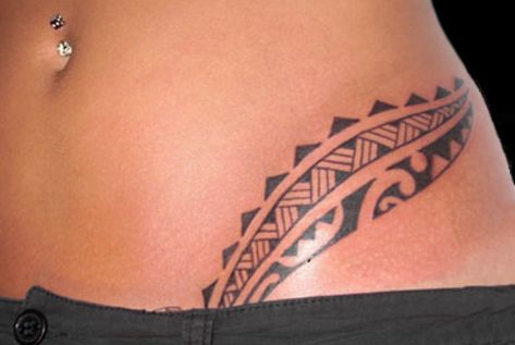 Polynesian Back Tattoo Women, Polynesian Tattoos Women Stomach, Polynesian Tramp Stamp, Polynesian Hip Tattoo, Polynesian Stomach Tattoos Women, Samoan Tattoo Women, Womens Polynesian Tattoo, Women’s Polynesian Tattoo, Abdomen Tattoo