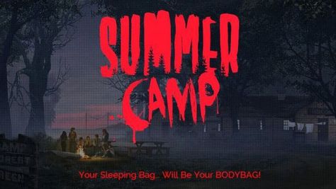 Creepy summer camp aesthetic. Summer Camp Aesthetic Horror, Horror Camp Aesthetic, Camp Horror Aesthetic, Summer Horror Aesthetic, Summer Camp Horror, 80s Slasher Aesthetic, Camping Horror, 80s Horror Aesthetic, Horror Summer