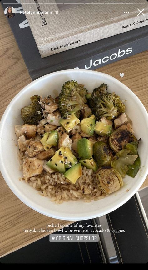 Teriyaki Chicken Bowl, Dorm Food, Workout Smoothies, Low Cal Recipes, Food Videos Cooking, Healthy Meal Prep, Workout Food, Good Eats, Food Videos