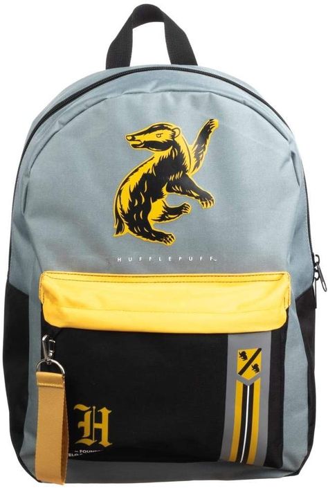 Hogwarts Backpack, Harry Potter Backpack, Harry Potter Hogwarts Houses, Hufflepuff House, Harry Potter Items, Tech Backpack, Harry Potter Hufflepuff, Harry Potter Merchandise, Harry Potter Houses