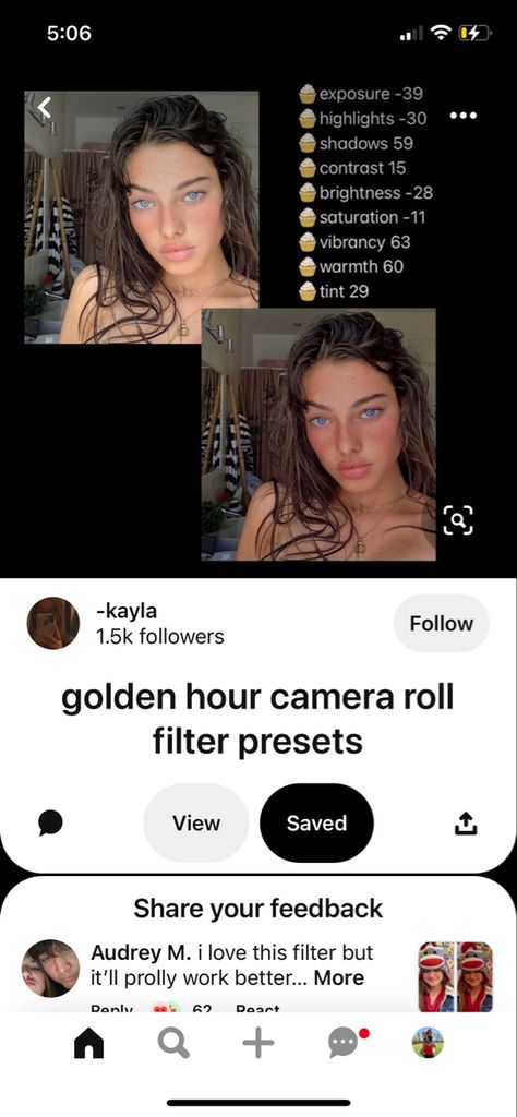 Filters Apple Photos, Golden Hour Camera Roll Filter, Grainy Filter, Songs Recommendations, Kevin Carden, Trick Pictures, Filter Presets, Photoshop Retouching, Photo Filters Apps