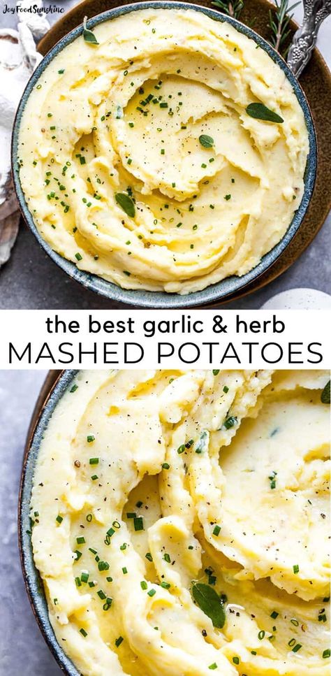 Ranch Mashed Potatoes, Garlic Mashed Potatoes Recipe, Roasted Garlic Mashed Potatoes, Perfect Mashed Potatoes, Vegan Mashed Potatoes, Best Mashed Potatoes, Mashed Potatoes Recipe, Resep Diet, Salad Pasta