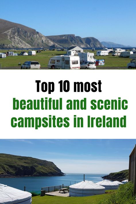 Ireland is renowned for its scenery so when choosing to head off on an epic camping adventure, you might want to consider one of these scenic campsites in Ireland 💚😍 Camping Ireland, Places To Stay In Ireland, Howth Ireland, Ireland People, Ireland Bucket List, Backpacking Ireland, Ireland Culture, Ireland Weather, Ireland Hotels