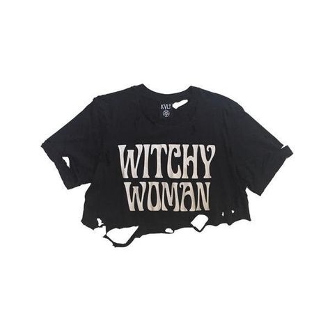 WITCHY WOMAN VINTAGE CROP ($45) ❤ liked on Polyvore featuring tops, t-shirts, vintage ripped t shirt, cut-out crop tops, destroyed t shirt, distressed vintage tee and distressed top Destroyed T Shirt, Ripped Top, Distressed Top, Vintage Crop Tops, Witchy Woman, Swaggy Outfits, Top Vintage, Teenage Fashion Outfits, Character Outfits