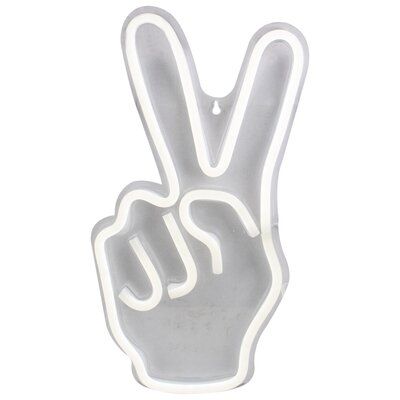 Peace Sign Fingers, Peace Fingers, Neon Wall Signs, Neon Style, Neon Words, Neon Wall, Neon Decor, Neon Fashion, Indoor Christmas Decorations