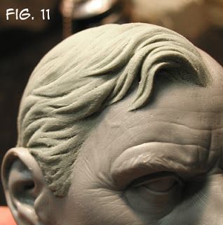 Casteline Clay Hair Sculpting Tutorial by Andy Bergholtz (this is traditional sculpting, not polymer or air-dry) Basic Sculpture, Sculpting Hair, Hair Sculpting, Ceramic Faces, Sculpture Hair, Clay Hair, Sculpting Tutorials, Anatomy Sculpture, Sculpture Techniques