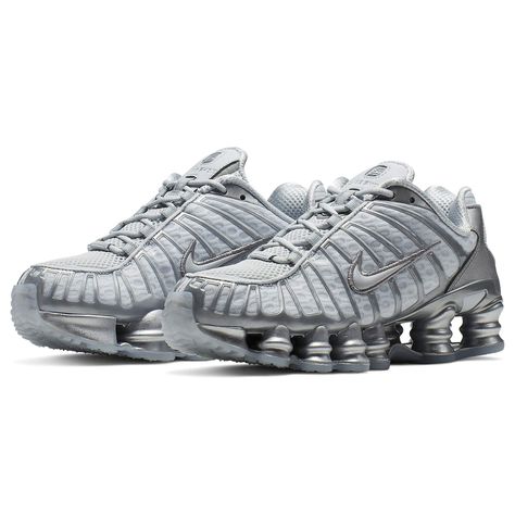 Nike Women's WMNS Shox TL, Pure Platinum/Chrome, Size 8** You can get additional details at the image link. (This is an affiliate link) #womenathletic Nike Shox Tl, Nike Shox Shoes, Nike Shox, Dream Shoes, Athletic Women, The Streets, Me Too Shoes, Nike Women, Fashion Shoes