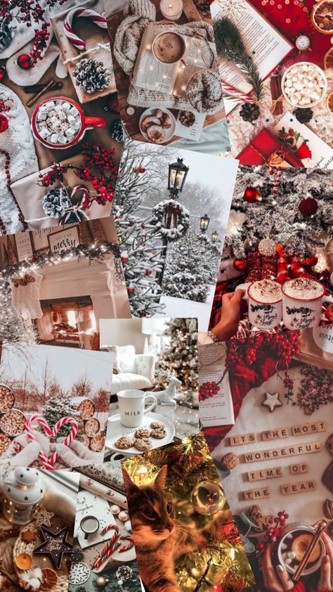 Christmas Wallpapers Collages, Cute Christmas Collage Wallpaper, Xmas Wallpaper Collage, Christmas Backgrounds Aesthetic Collage, Christmas Phone Wallpaper Collage, Christmas Lockscreen Aesthetic Collage, Christmas Backrounds Collage, Christmas Backgrounds Collage, Christmas College Wallpaper