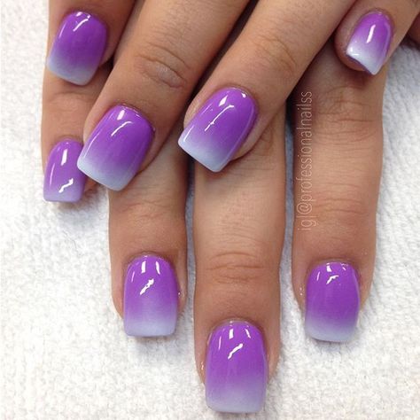 "P-ombré pretty please " Photo taken by @professionalnailss on Instagram, pinned via the InstaPin iOS App! http://www.instapinapp.com (10/23/2015) Purple Ombre Nail Designs, Purple Ombre Nails, Matte Purple, Ombré Nails, Sns Nails, Ombre Nail, Purple Nail Designs, Pedicure Designs, Awesome Nails