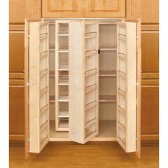 Rev-A-Shelf | Wayfair Narrow Spice Cabinet, Spice Storage Cabinet, Deep Pantry Cabinet, Pull Out Pantry Shelves, Spice Cupboard, Free Standing Kitchen Pantry, Diy Pantry Organization, Kitchen Arrangement, Pull Out Pantry