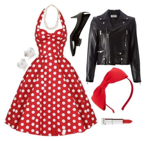 Women's Fashion 50s Style, 50 And 60s Outfits, 50s Look Outfits, 50s Girls Outfits, 50’s Costumes, 50s Outfits For Women, 50s Halloween Costume, 50s Party Outfit, 50s Biker