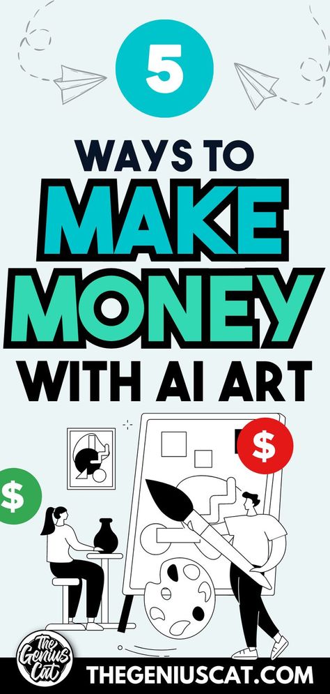 How To Make Money With AI Art Find Jobs Online, Best Birthday Wishes Quotes, Earn Money Fast, Jobs For Teens, Birthday Wishes Quotes, Social Media Jobs, Make Money Now, Ways To Make Money, Earn Money From Home