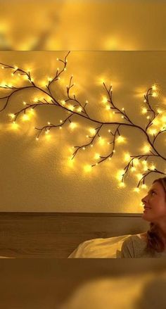 Vine Lights, Outdoor Christmas Garland, Lights For Wall, Lighted Tree Branches, Branch Lights, Wall Tree, String Lights In The Bedroom, Vine Wall, Novelty Lights