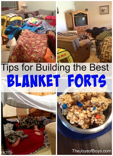 Tips for building a blanket fort. This is such a fun idea to do with the kids. Have a sleepover or just enjoy some fun. #blanket #fort #kids Build A Fort With Blankets, Fort With Blankets, Boy Sleepover, Cool Forts, Blanket Forts, Blanket Fort, Build A Fort, Amazing Crafts, Construction Crafts