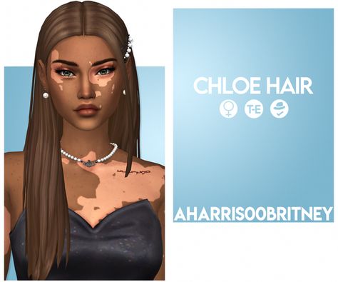 Chloe Hair | Patreon Sims Love, Sims 4 Cheats, Pelo Sims, Sims 4 Characters, Sims Hair, Best Sims, Sims 4 Cas, Sims 4 Cc Finds, The Sims4