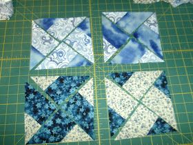 Hexagon Pinwheel Quilt Pattern, Whirlwind Quilt Pattern, Blue And White Quilts, Scraps Quilt, Wedding Quilts, Patchwork Blocks, Block Quilts, White Quilts, Start Quilting