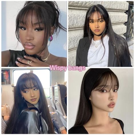 Diff Types Of Bangs, Type Of Bangs Name, Different Types Of Bangs Chart, Types Of Hairstyles Names, Different Kinds Of Bangs, Types Of Bangs Chart, Haircuts Names, Type Of Bangs, Different Types Of Bangs