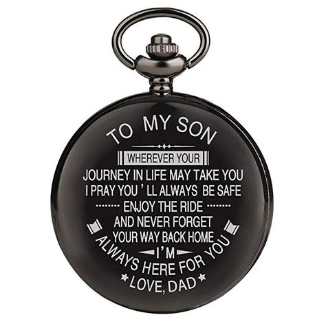 Son Graduation, Sons Graduation, Pocket Watches, My Son, Graduation Gifts, Personalized Gifts, For Free, Christmas, Gifts