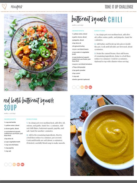 Butternut squash chili Tiu Recipes, Squash Chili, Butternut Squash Chili, Chili Ingredients, Lamb Recipes, Tone It Up, Butternut Squash, Up Girl, Fall Recipes