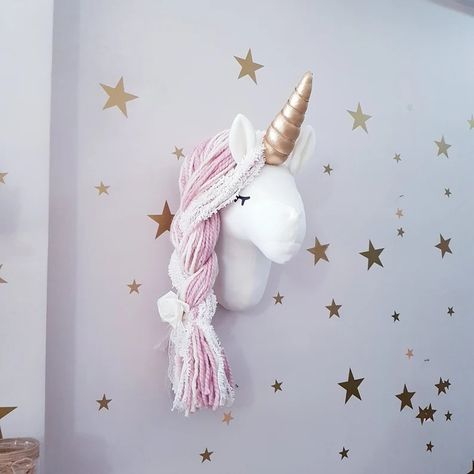 Boho Unicorn Wall Mounted for Girls Bedroom Decor, Unicorn Wall Art, Wall Hanging Nursery Decoration - Etsy Pastel Unicorn Bedroom, Princess Unicorn Bedroom, Purple Unicorn Bedroom, Toddler Unicorn Room, Pink Unicorn Room, Bedroom Decor Cream, Kids Unicorn Bedroom, Unicorn Bedroom Ideas Kid Rooms, Unicorn And Rainbow Bedroom