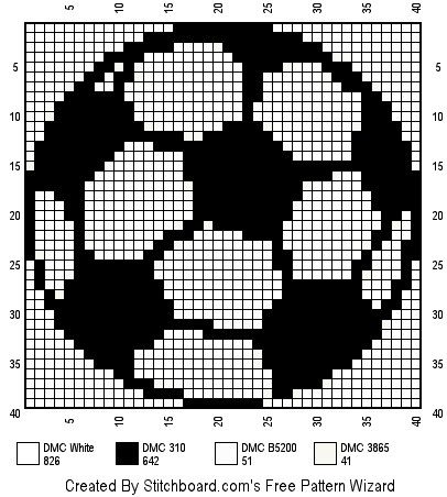 Soccer Crochet Pattern Free, Cross Stitch Soccer Ball Patterns, Soccer Crochet Blanket, Soccer Cross Stitch Pattern, Football Pixel Art, Football Cross Stitch, Crochet Soccer, Baby Blanket Knitting Pattern Easy, Crochet Triangle Shawl Pattern